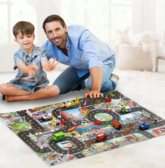 Circuit voiture enfant - Tapis