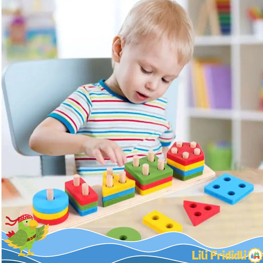 Puzzle 2 ans - Jeu de tri Montessori