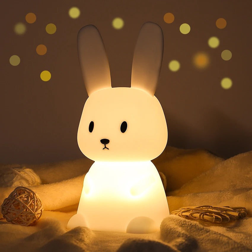 veilleuse-lapin-silicone-minuterie